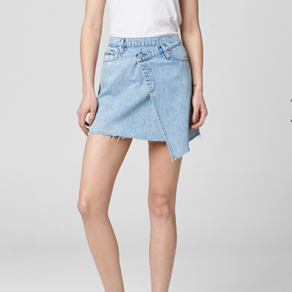 BlankNYC Asymmetrical Mini Skirt